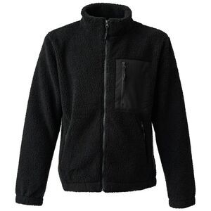 Ravine Unisex Adult Borg Fleece Jacket / Black